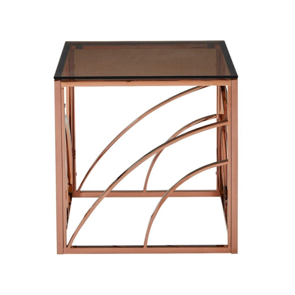 Chic 15151 Rose Gold End Table Annaghmore