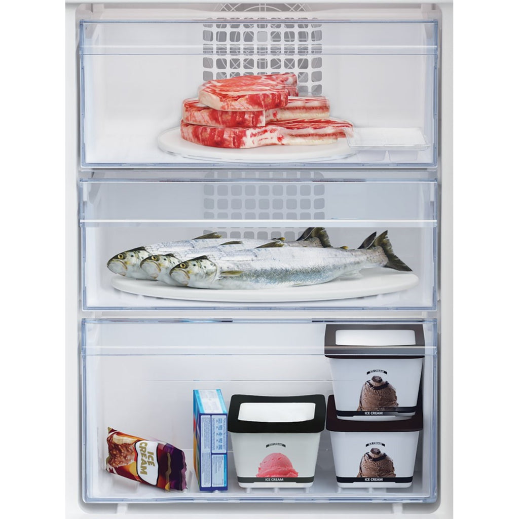 Beko CFG4552B Frost Free Fridge Freezer - freezer compartment inside