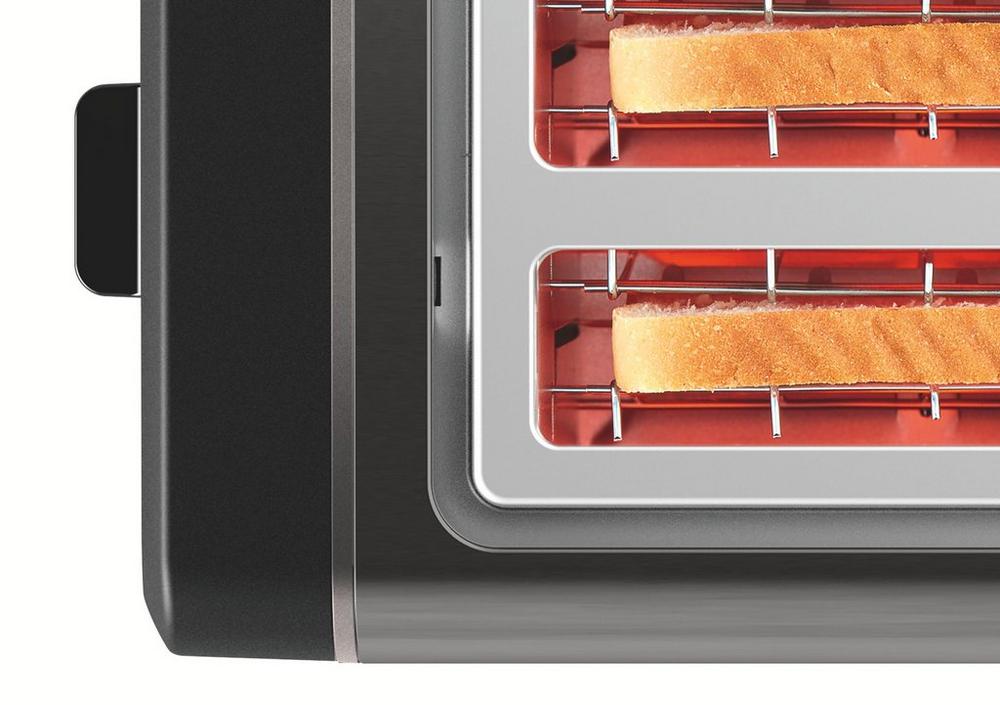 4 Slice Toaster in Antracite 