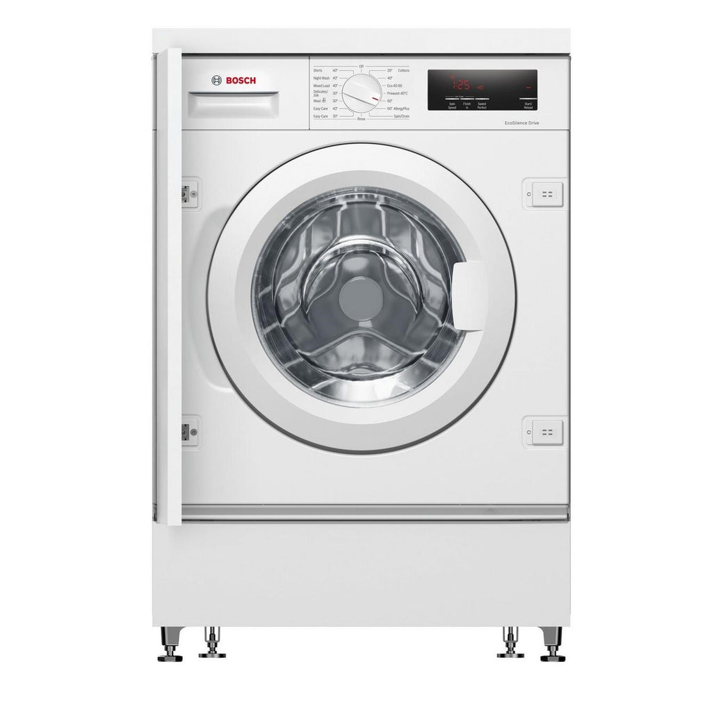 Bosch WIW28302GB Integrated Washing Machine 8kg-1400 Spin Speed - washing machine front
