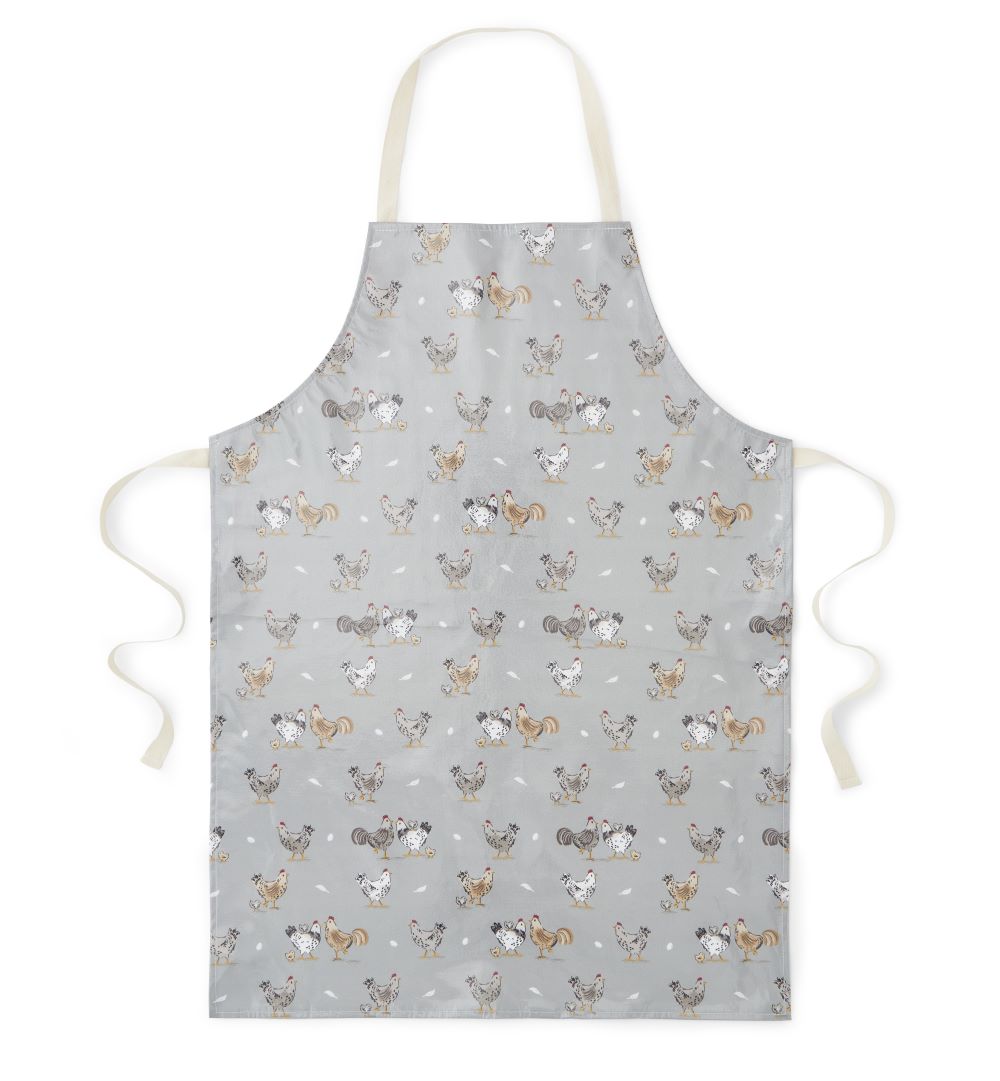 Cooksmart Tazza In Gres Rustica Hen House Lane: 400 Ml Con Design A Coste E Gallina In Rilievo
