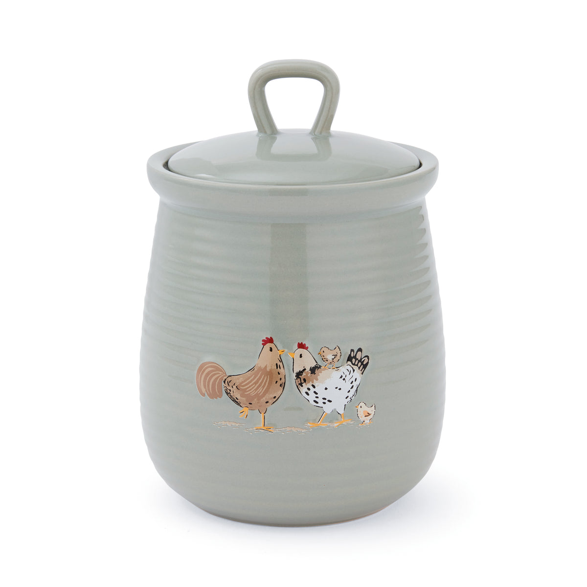Cooksmart Hen House Lane Belly Mug | Tazza da caffè con design britannico | Tazza da tè in gres a coste, design con gallina e gallo in rilievo, lavabile in lavastoviglie e Cooksmart Hen House Lane Belly Mug | Tazza da caffè con design britannico | Tazza da tè in gres a coste, design con gallina e gallo in rilievo, lavabile in lavastoviglie e
