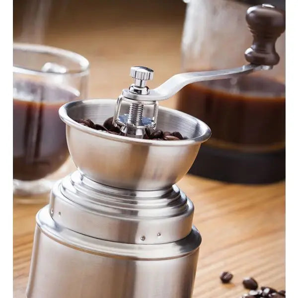 Coffee Bean Grinder with coffee beans