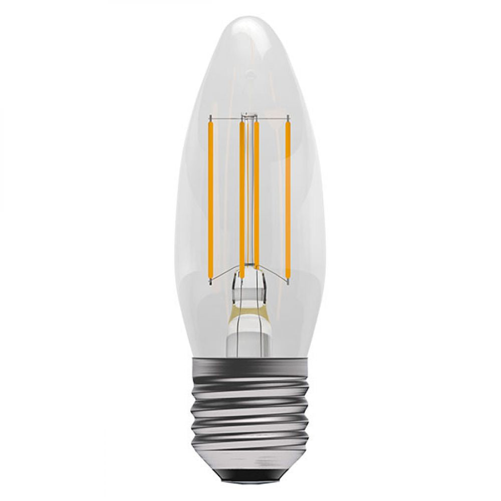 Bell 4 Watt ES LED Clear Filament Candle Bulb