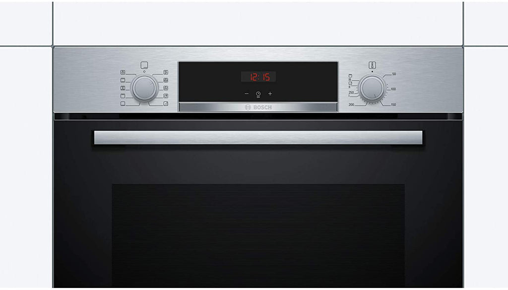 Bosch HBS534BS0B Single Oven with 3D Hot Air Stainless Steel buttons and controls