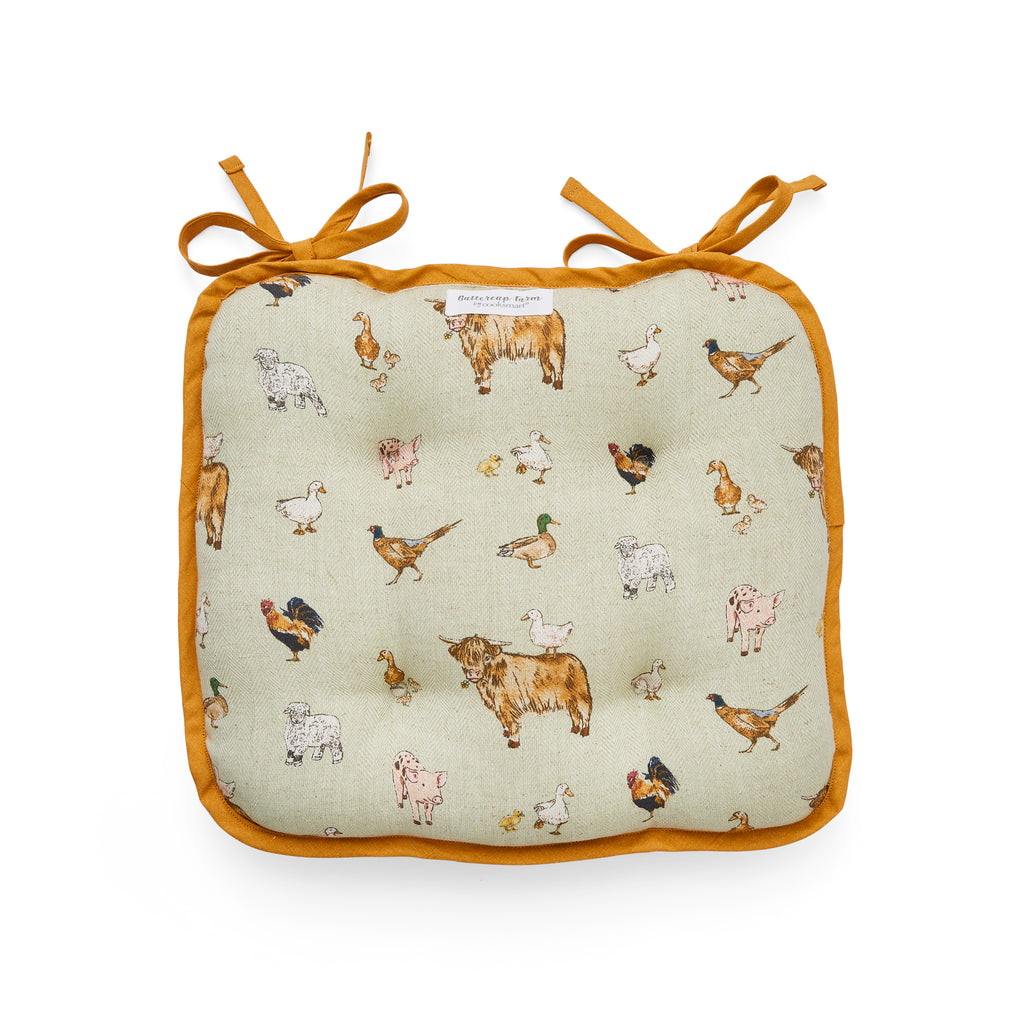  Buttercup Farm Seat Pad Front