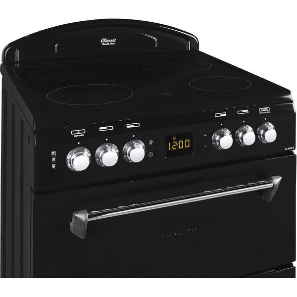 Classic Electric Cooker Black Knobs