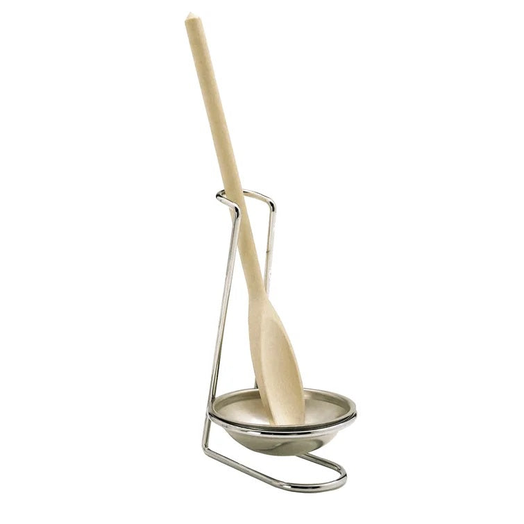 Upright Spoon Rest With Stainless Steel Bowl