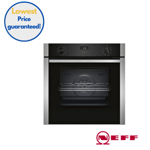Neff B3ACE4HGOB Built In Single Oven Black Smyth Patterson