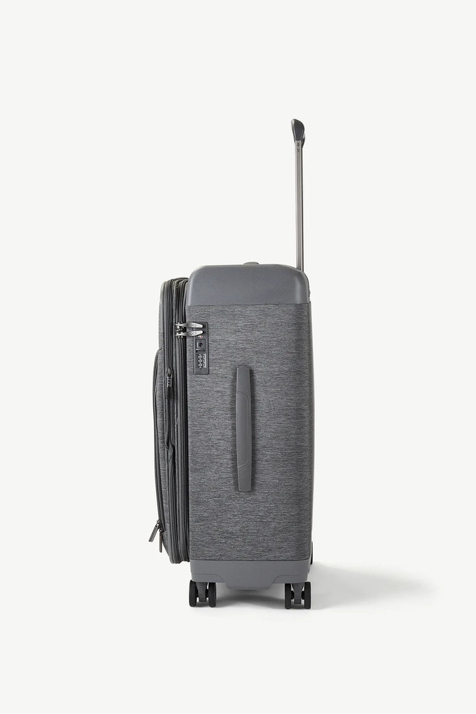  Parker Medium Suitcase Grey side