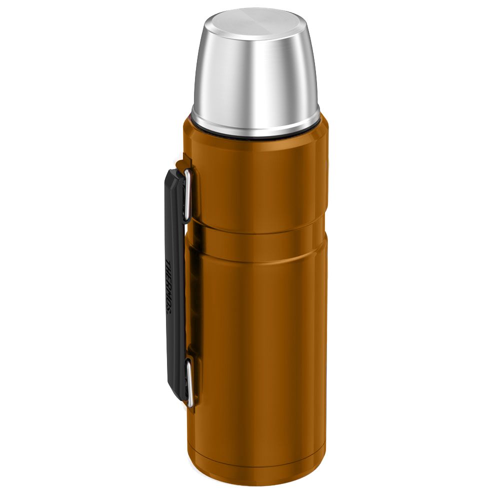 Thermos king flask copper back view
