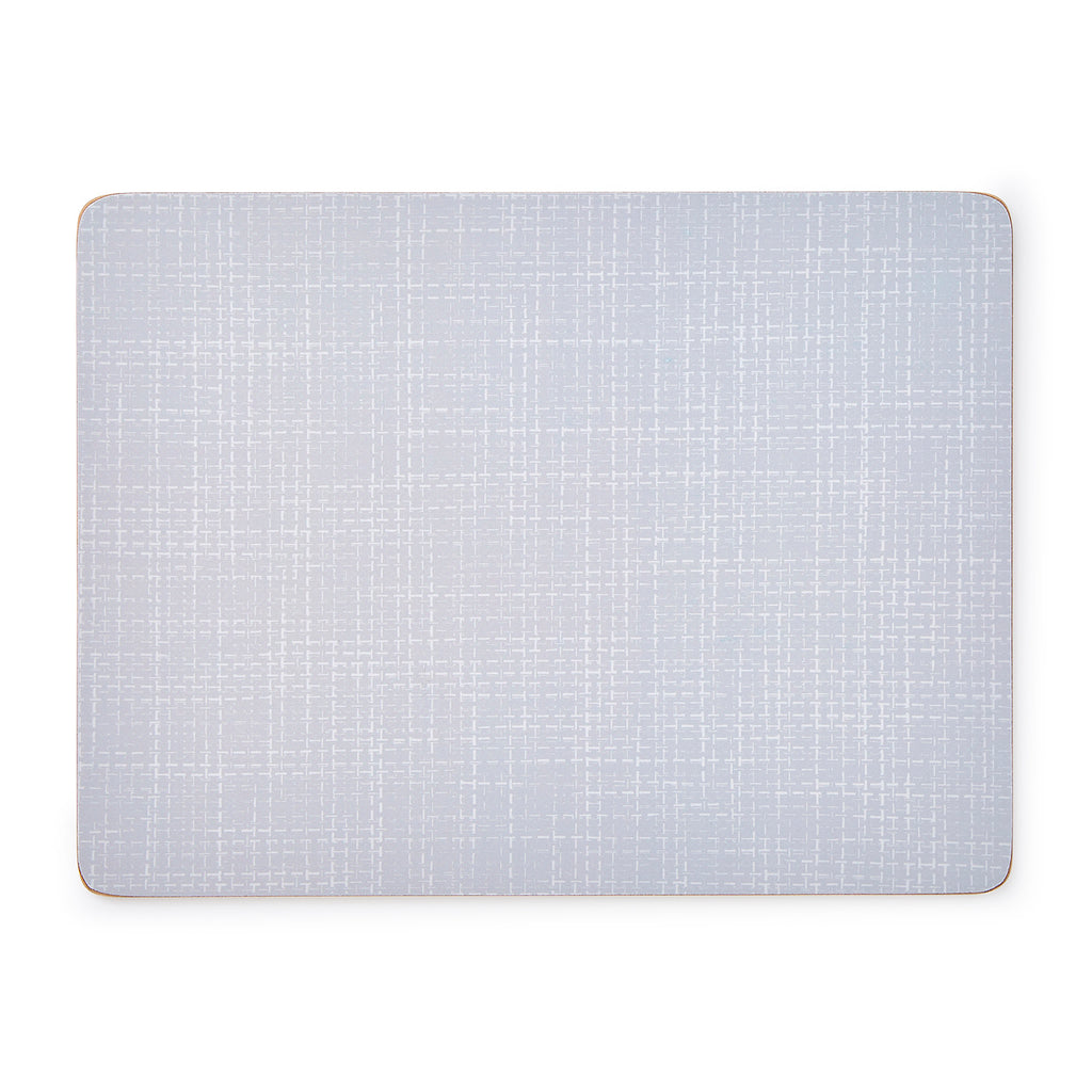 Hessian Grey Placemats Set Of 6
