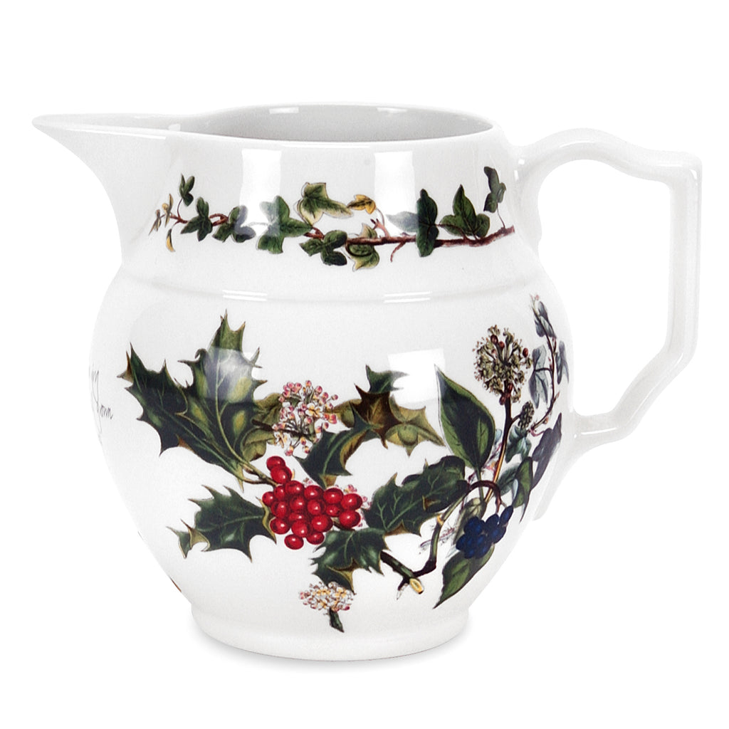 The Holly & The Ivy 0.3L Staffordshire Jug Portmeirion