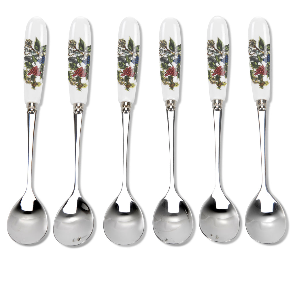 The Holly & The Ivy Tea Spoons Set Of 6 Portmeirion