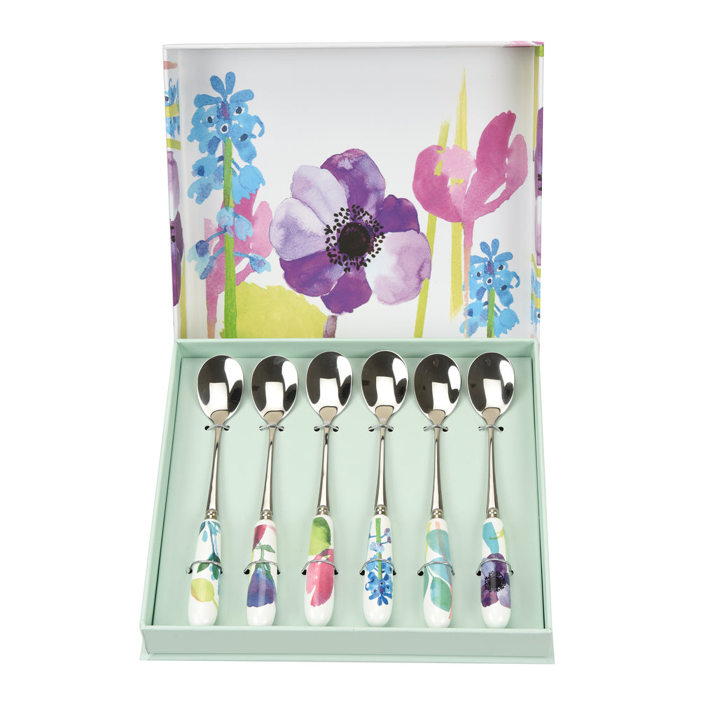 Water Garden Set of 6 Teaspoons boxed