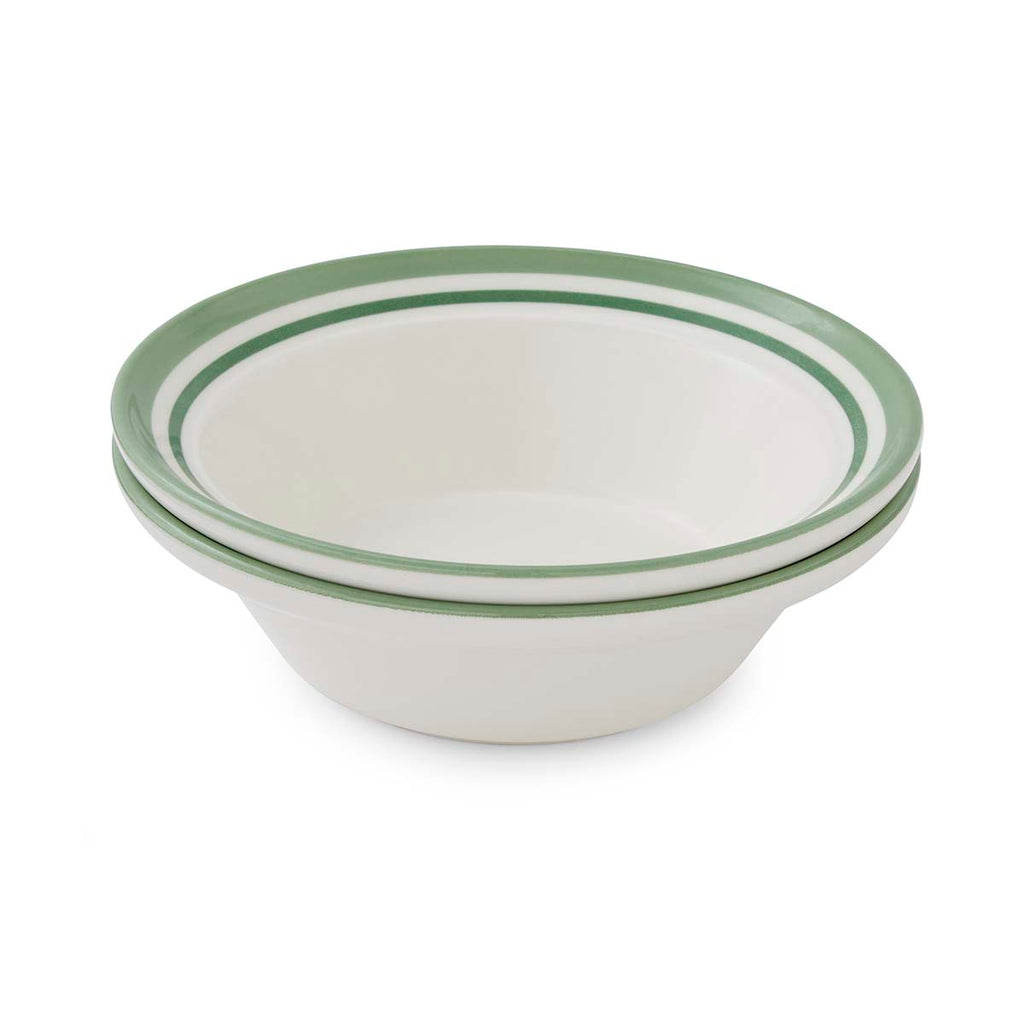 Potter's Stripe Oatmeal Bowl, Green