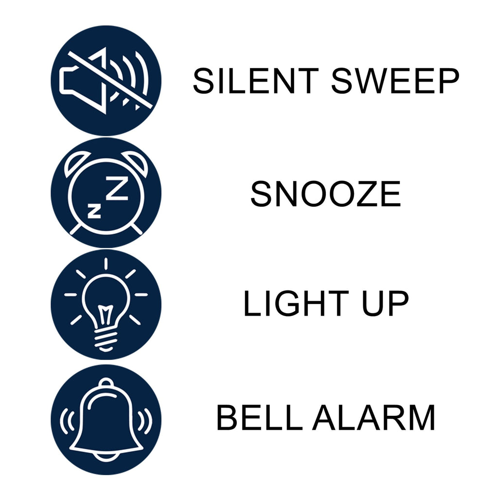 Alarm Clock Beep Silver features