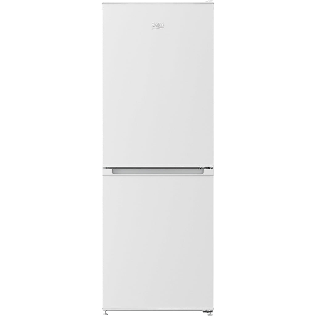 Beko CCFM4552W 55cm Frost Free Fridge Freezer - front of the Beko fridge freezer with doors closed