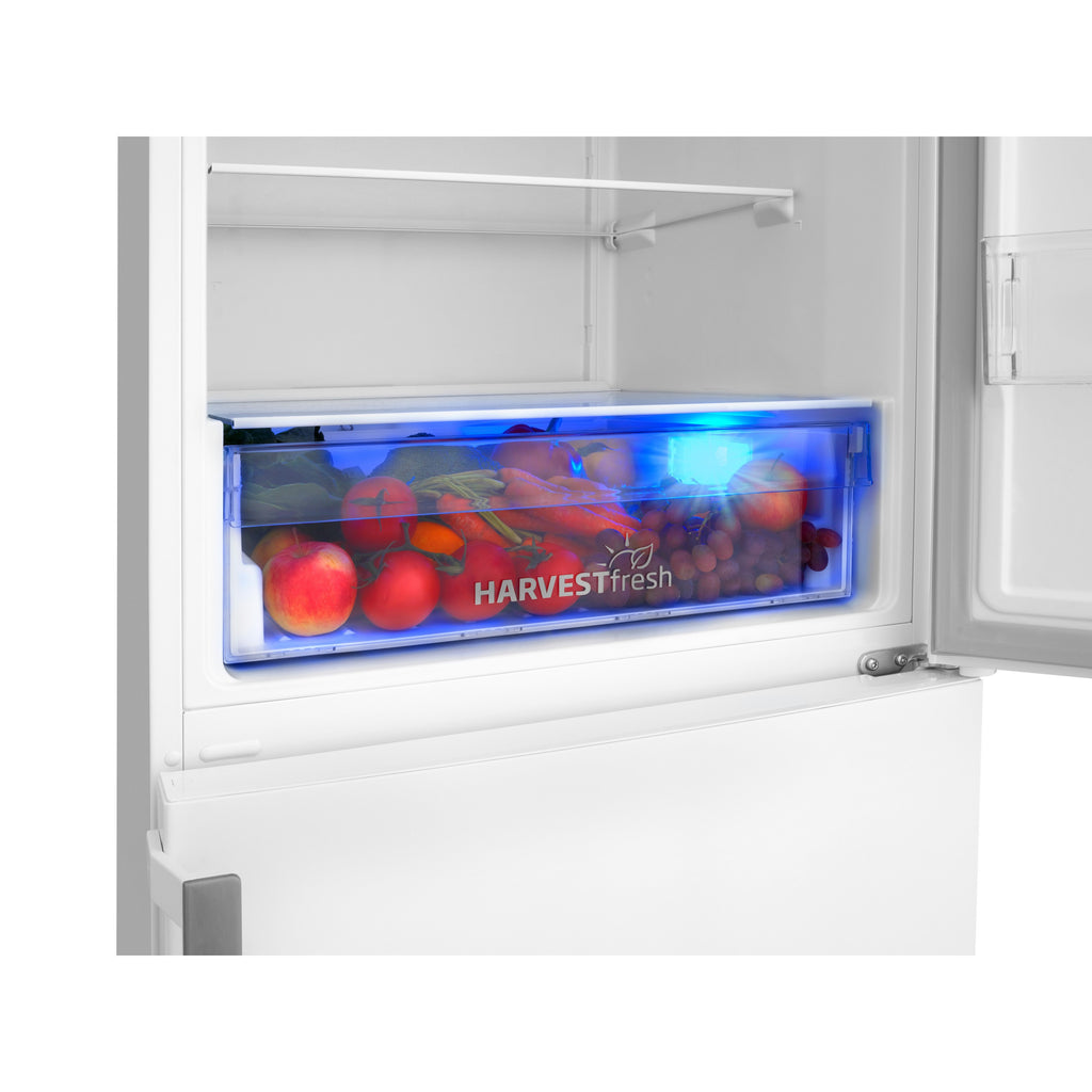 Beko CFP3691VW Frost Free Fridge Freezer - HarvestFresh technology in salad drawer