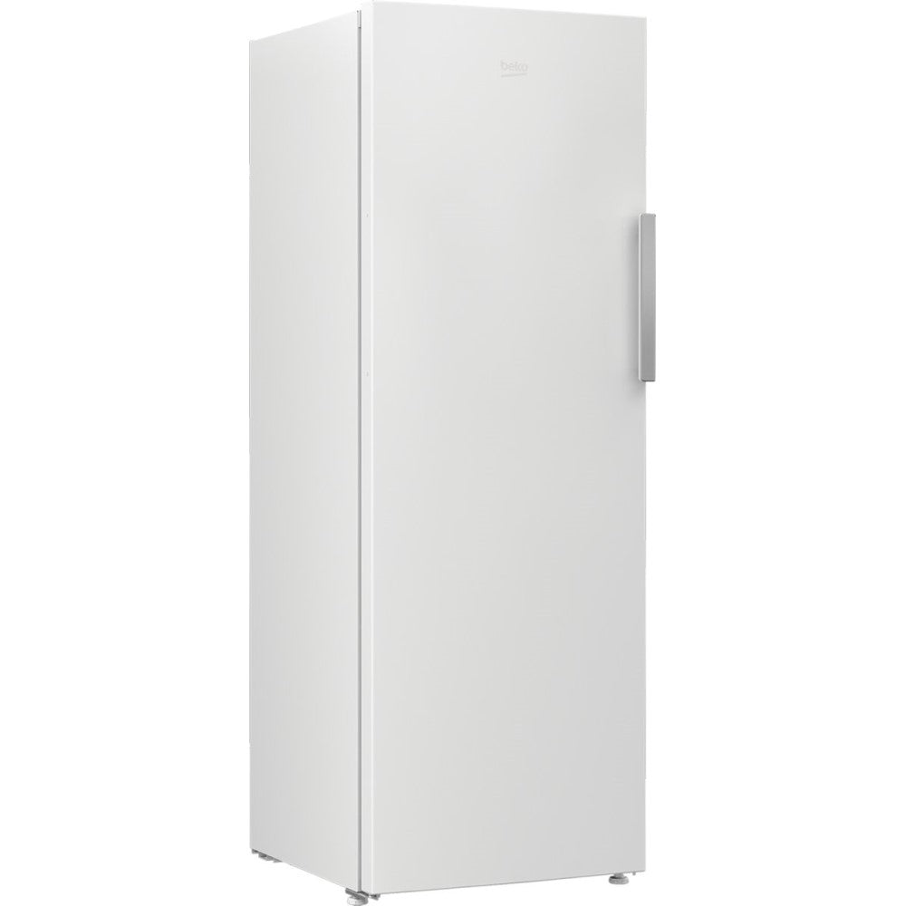 Beko FFP4671W Frost Free Upright Freezer - front view of appliance at an angle