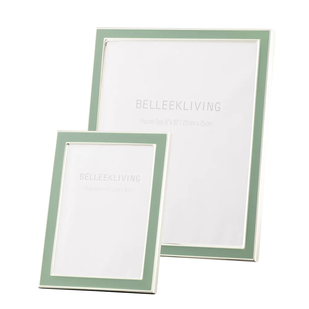 Belleek 9567 Teal Frame 5x7 - small and larger picture frames