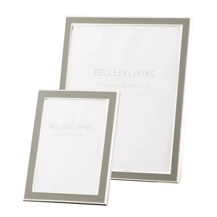 Belleek 9570 Grey Frame 8x10 - large and smaller sizes displayed