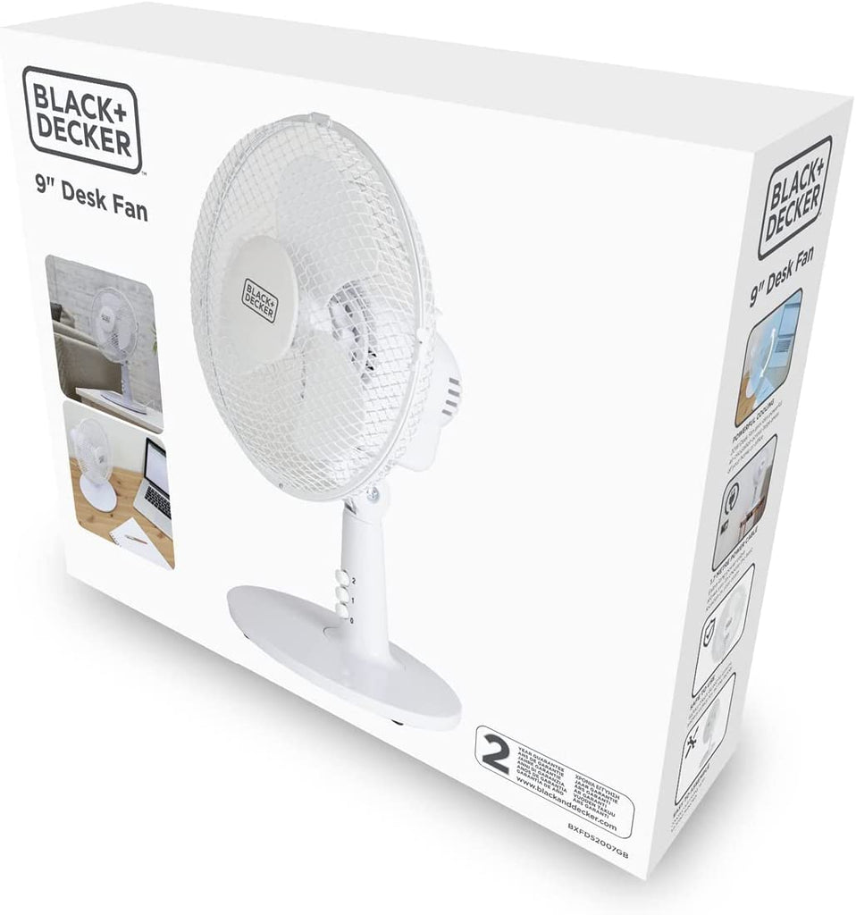 Desk Fan White box