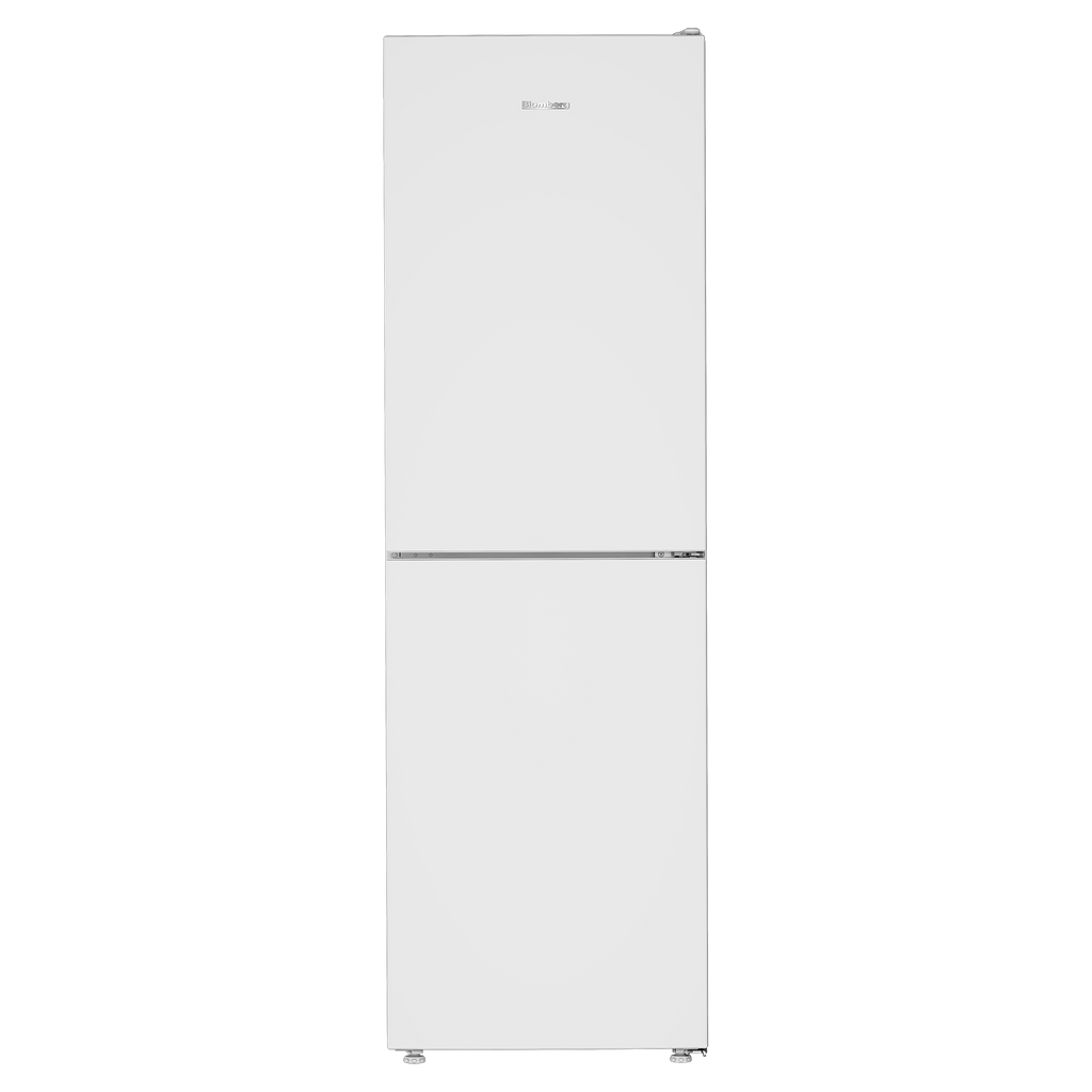 Blomberg KND24692V Vitamin Care + 60cm Frost Free Fridge Freezer White - view of the front of the fridge freezer with doors closed