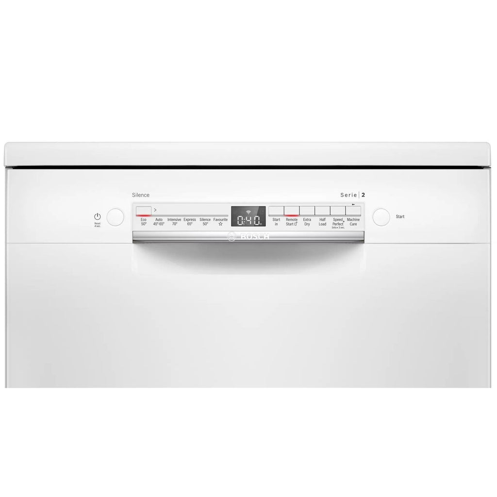 Bosch SMS2HVW67G Dishwasher - front of the Bosch dishwasher control panel