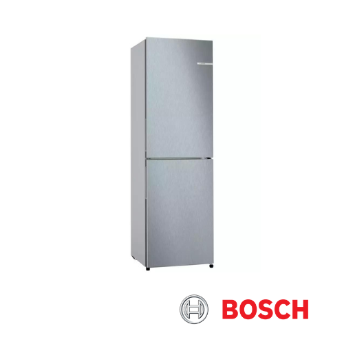 Bosch KGN27NLEAG 55cm FreshSense Frost Free Fridge Freezer,Silver