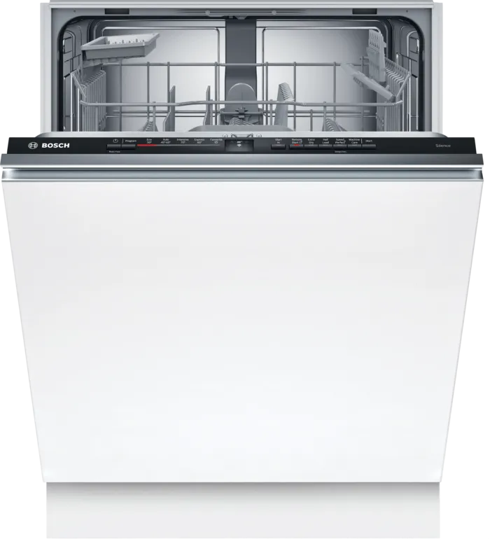 Fully Integrated Full Size Dishwasher  opened