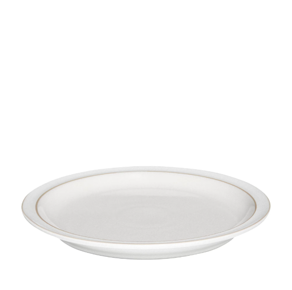 Cotton White  plate