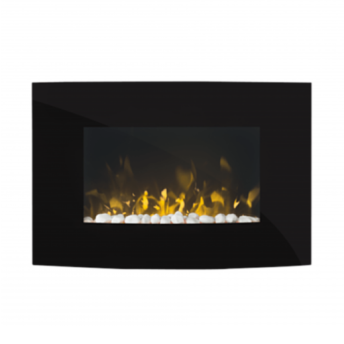 Dimplex ART20 Artesia Wall Mounted Fire - view of the front of the electric fire