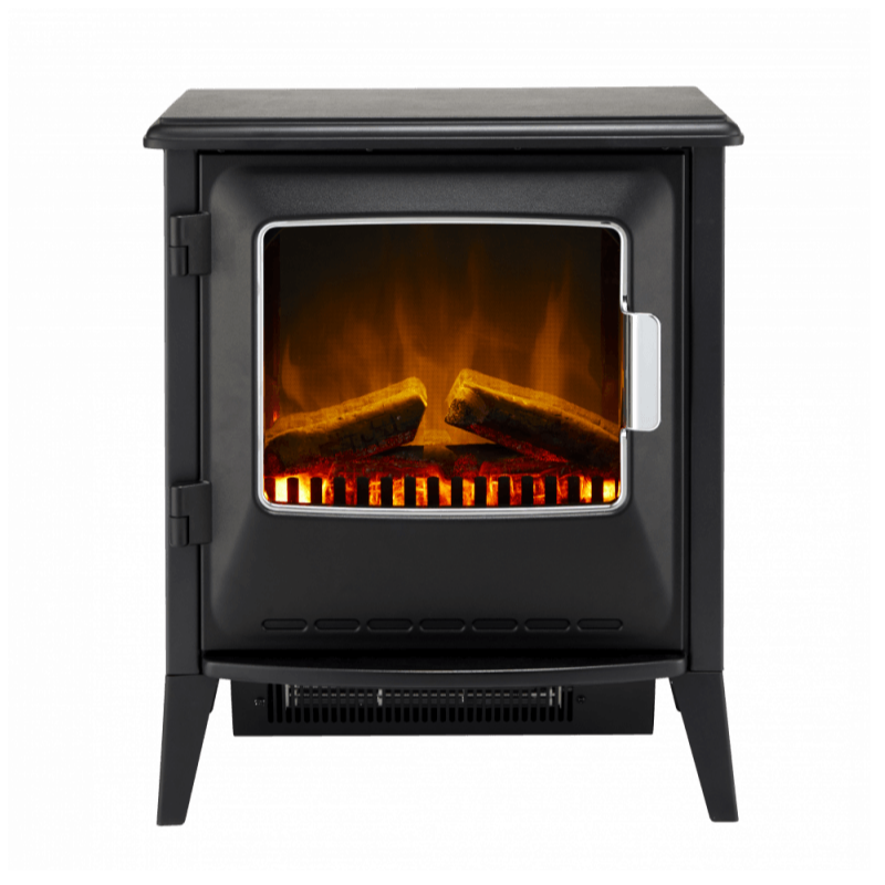 Dimplex LUC20 Lucia Stove LED Optiflame - front view of electric stove fire