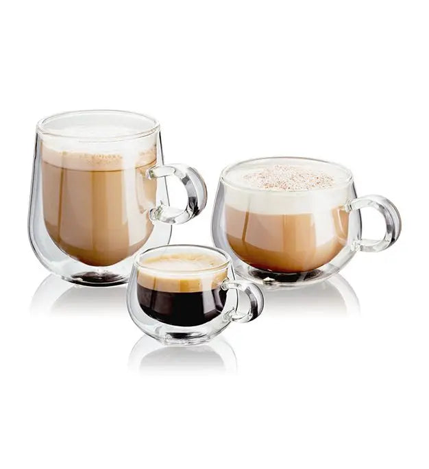 Doubled Wall Cappuccino Glass 