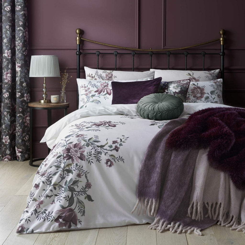 Laura Ashley Editas Garden Double Quilt Set - bedroom set bedding