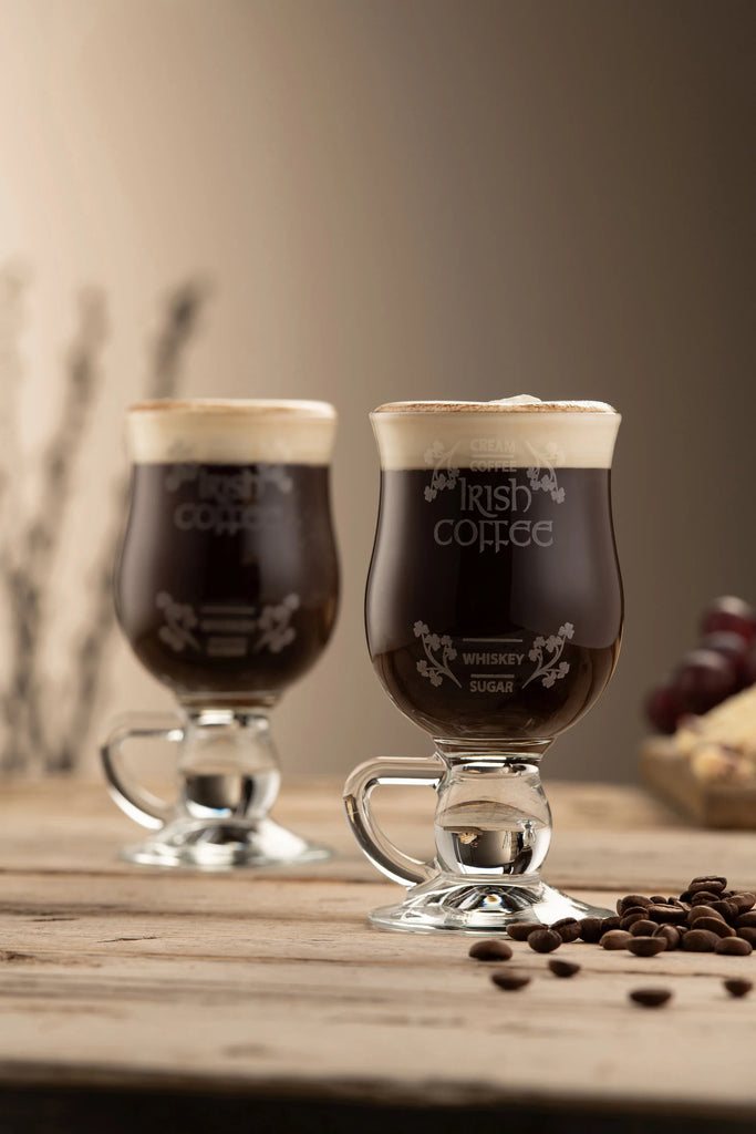 Irish Coffee Glasses Pair