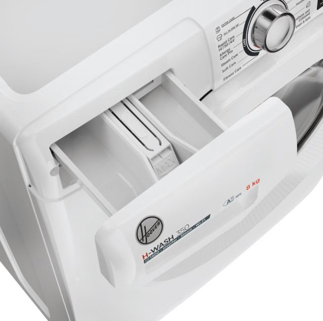 Hoover Washing Machine white drawer