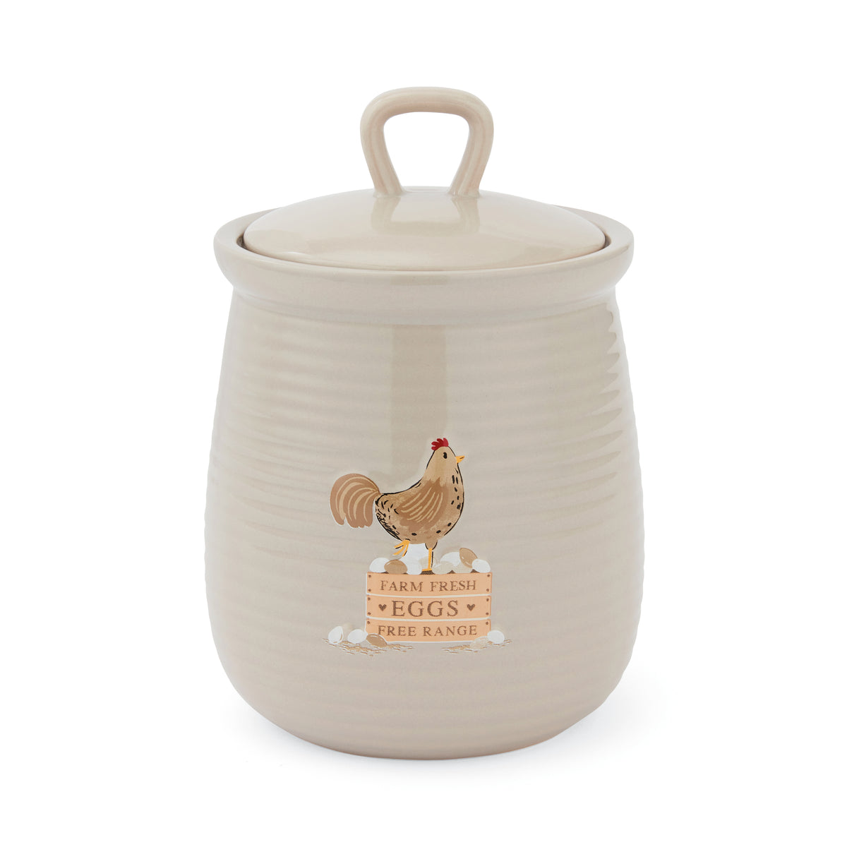 Cooksmart Hennen Teebeutelhalter - Lustige Bauernhaus-Deko Aus Steingut