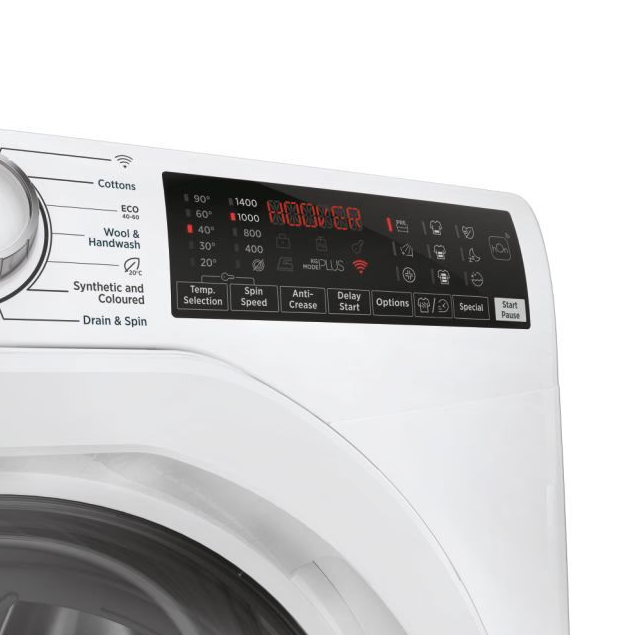 Hoover Washing Machine white screen