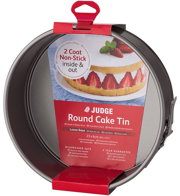 Judge JB22 9" Springform Round Cake Tin