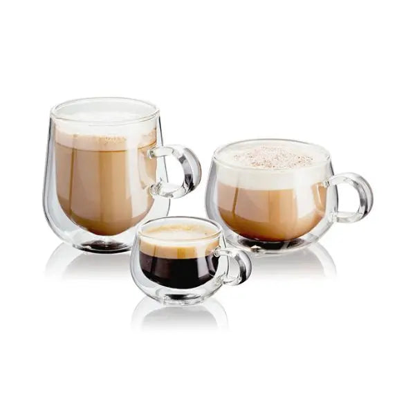 Doubled Wall Latte Glass