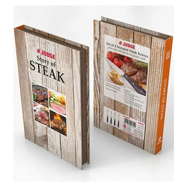 Book Set With Steak Knives