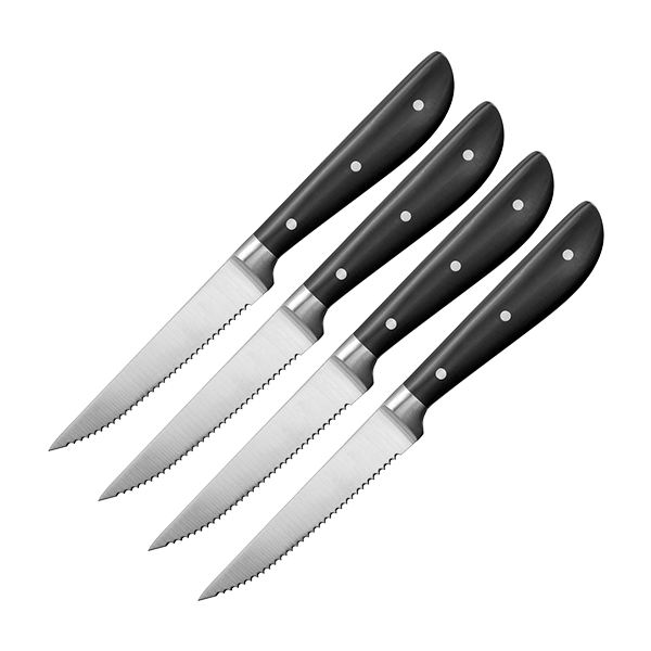 Book Set With Steak Knives