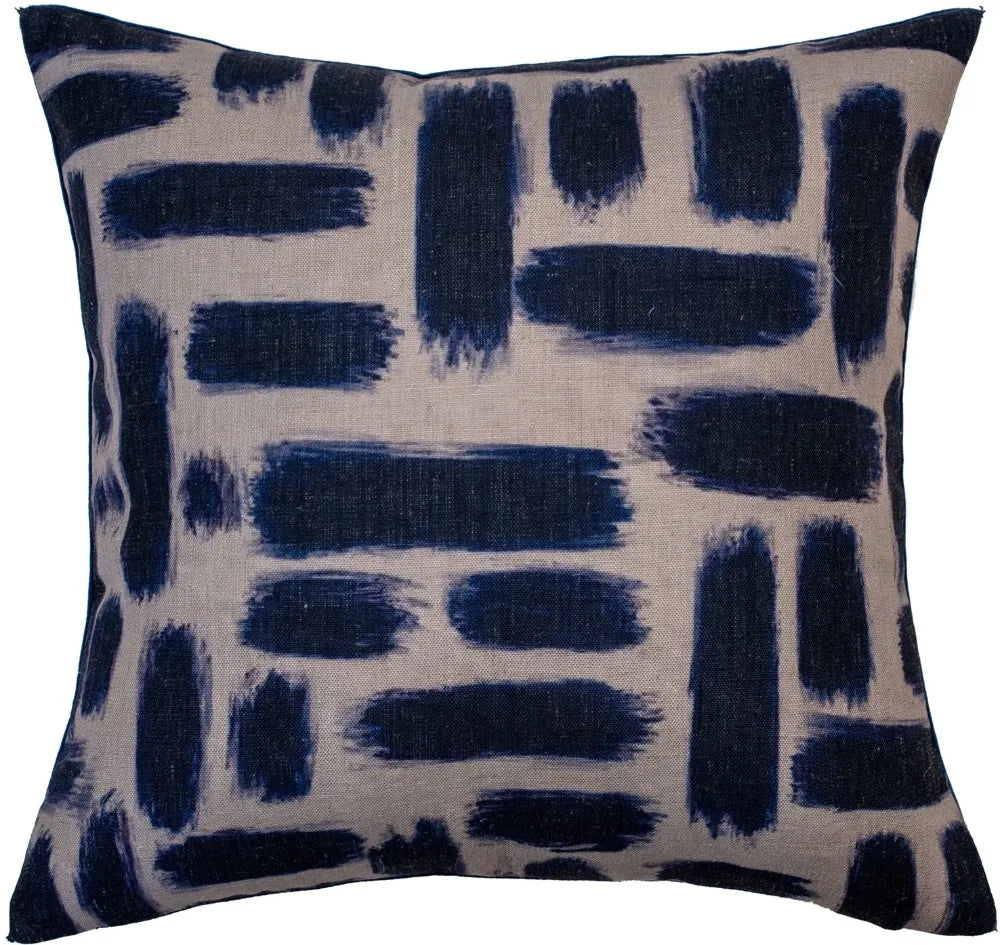 Kentish Blue 45x45 Cushion - view of the front of the pillow