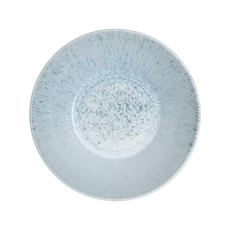 Kiln Blue cereal bowl view from the top