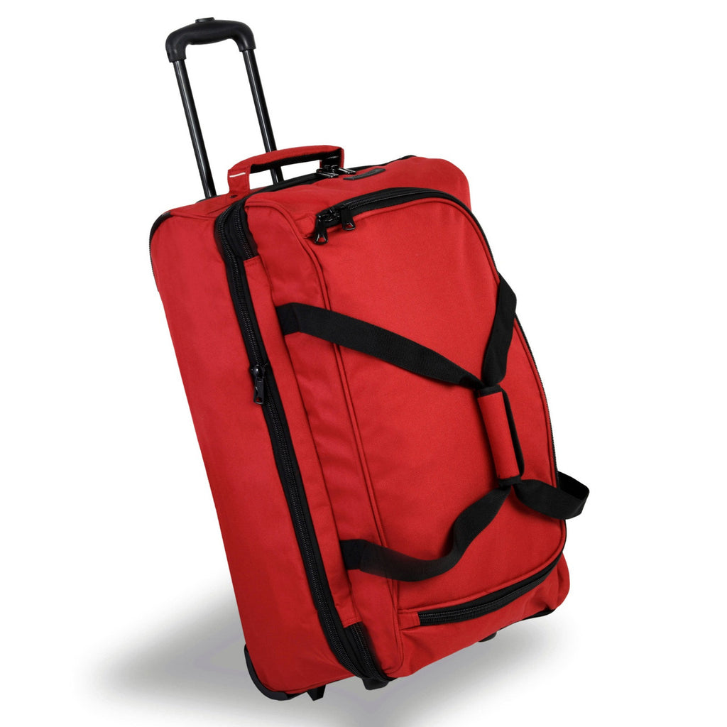 Members Expandable Wheel Bag In Red