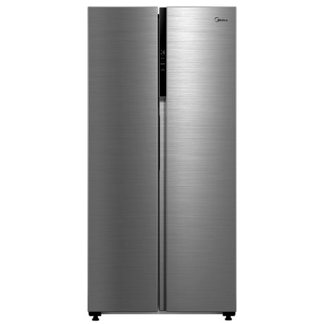 Midea MDRS619FGF46 American Style Fridge Freezer - front view of appliance