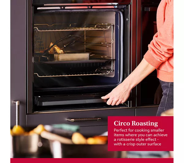 woman opening oven -Circo Roasting