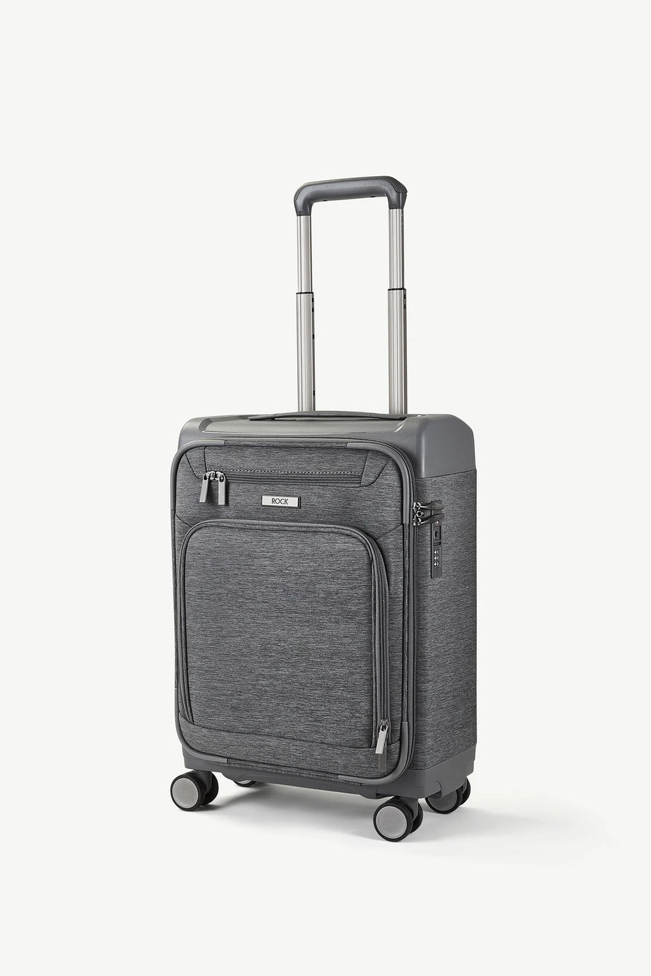 Rock TR0206GRSM Parker Small Suitcase Grey Smyth Patterson